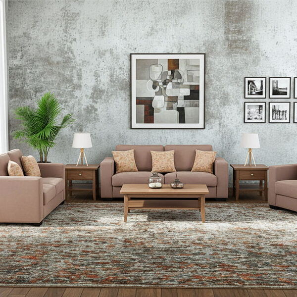 3+2+1+1 Sofa Set – Elegant Fabric Collection (Model: SF 716 C)