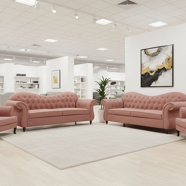 Elegant 7-Piece Sofa Set (3+2+1+1) – Model (SF 702 C)