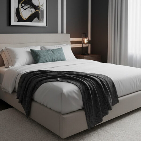 Bed frame 190×90 cm with HEADBOARD (SF-1001)